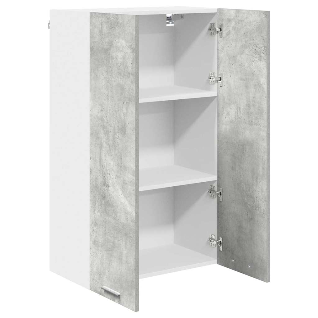 Függő szekrény Beton Szürke 60 x 31 x 100 cm Szerelt Fa
