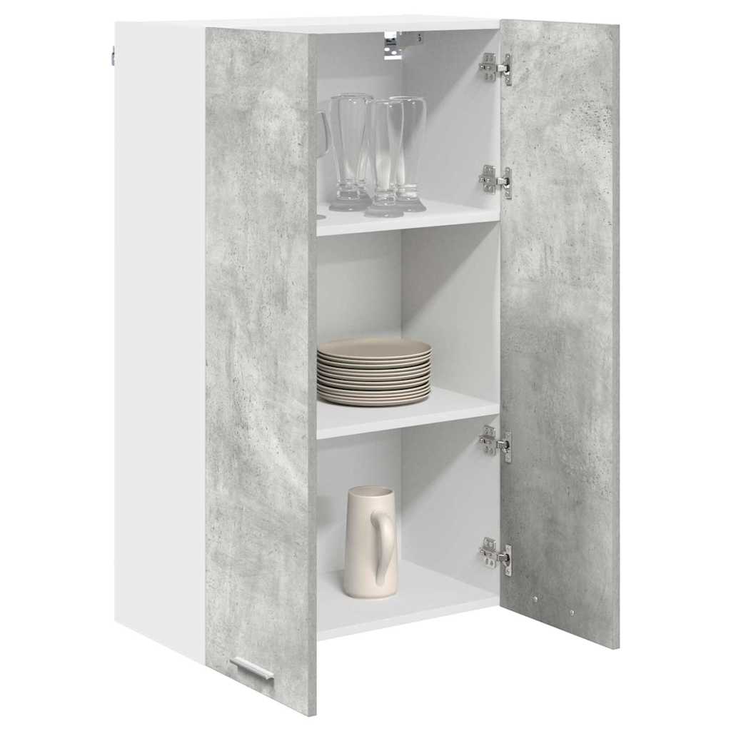 Függő szekrény Beton Szürke 60 x 31 x 100 cm Szerelt Fa