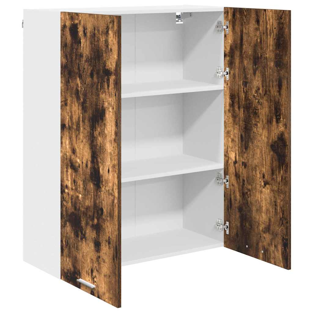 Függő szekrény Füstölt tölgy 80 x 31 x 100 cm Szerelt Fa