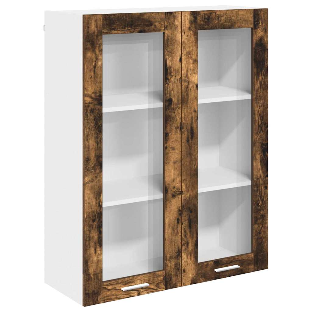 Függő szekrény Füstölt tölgy 80 x 31 x 100 cm Szerelt Fa