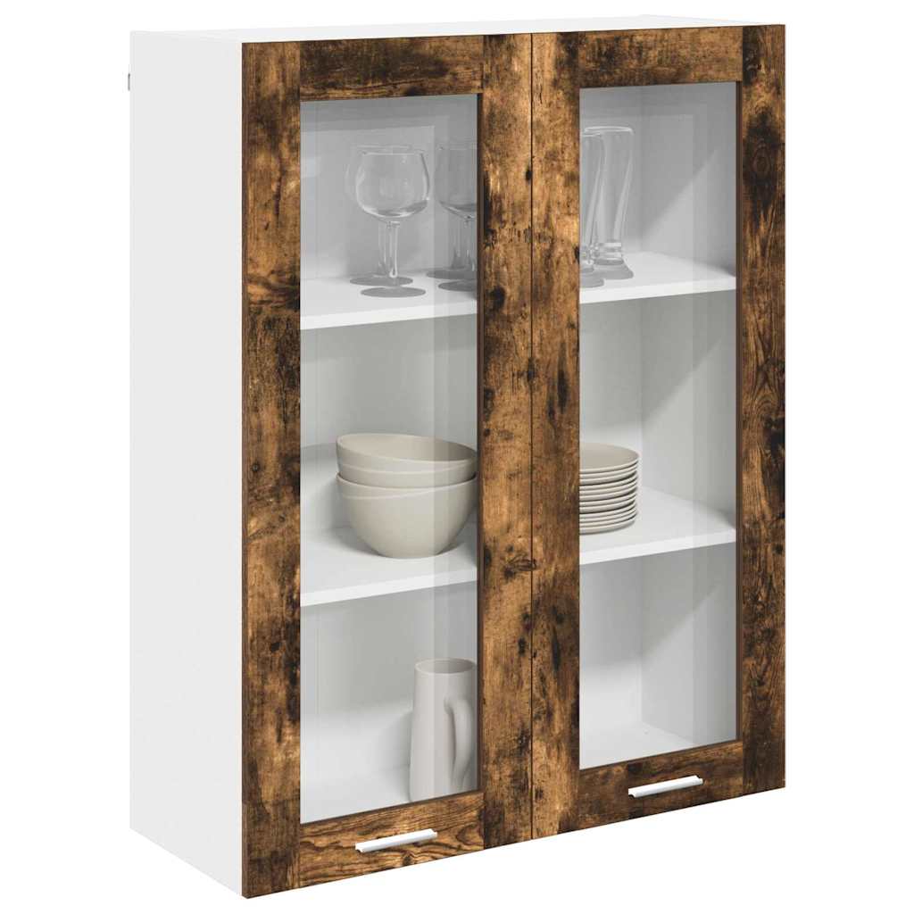Függő szekrény Füstölt tölgy 80 x 31 x 100 cm Szerelt Fa