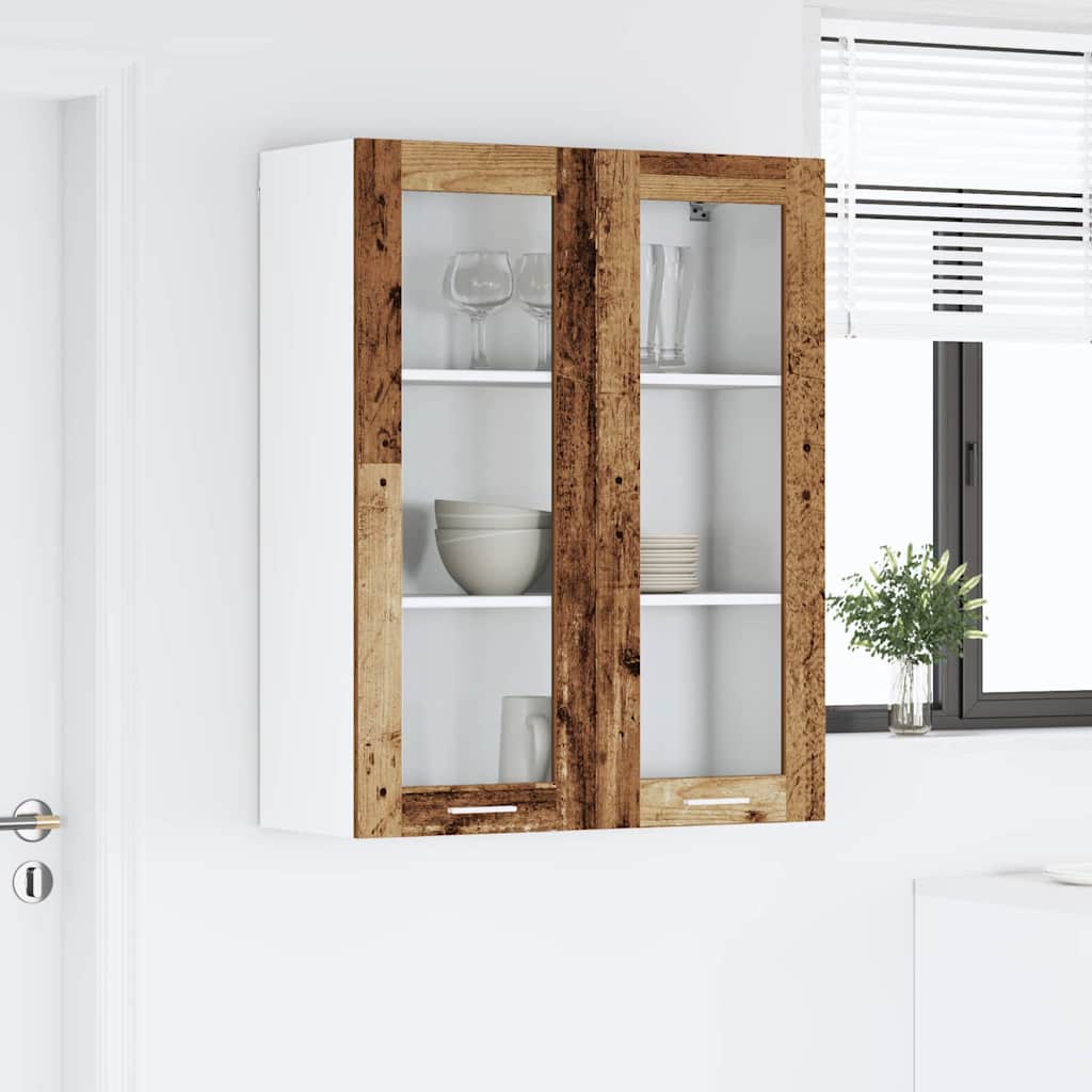 Függő szekrény Öreg fa 80 x 31 x 100 cm Szerelt Fa