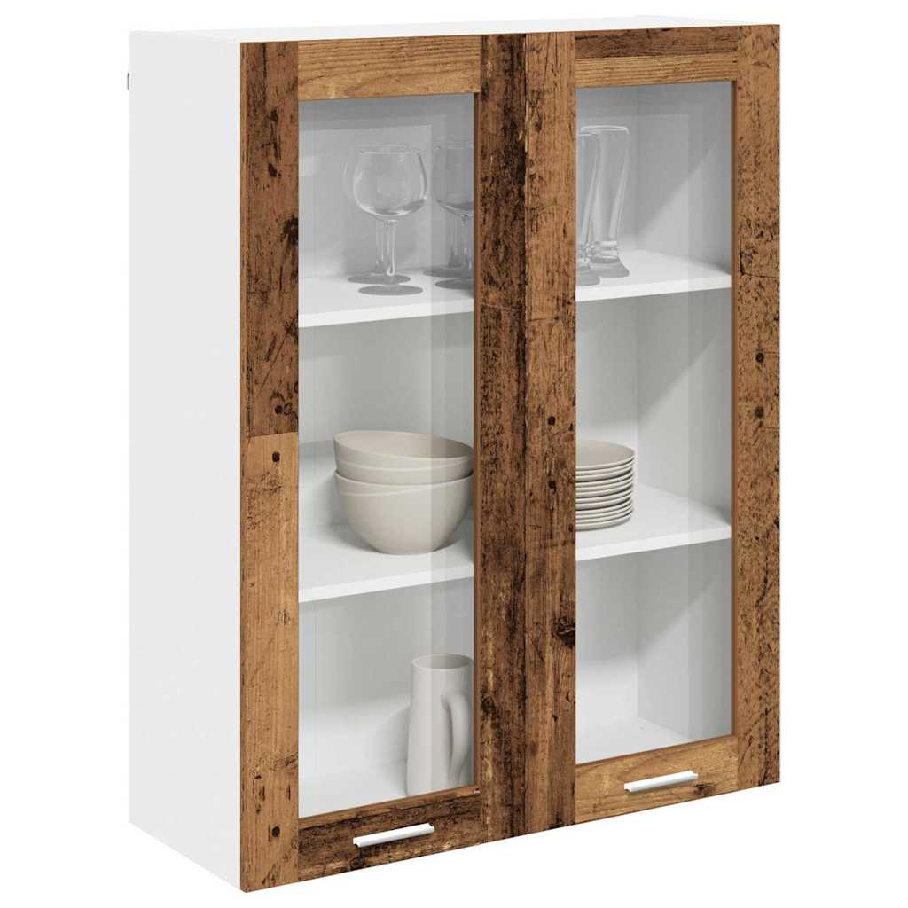 Függő szekrény Öreg fa 80 x 31 x 100 cm Szerelt Fa