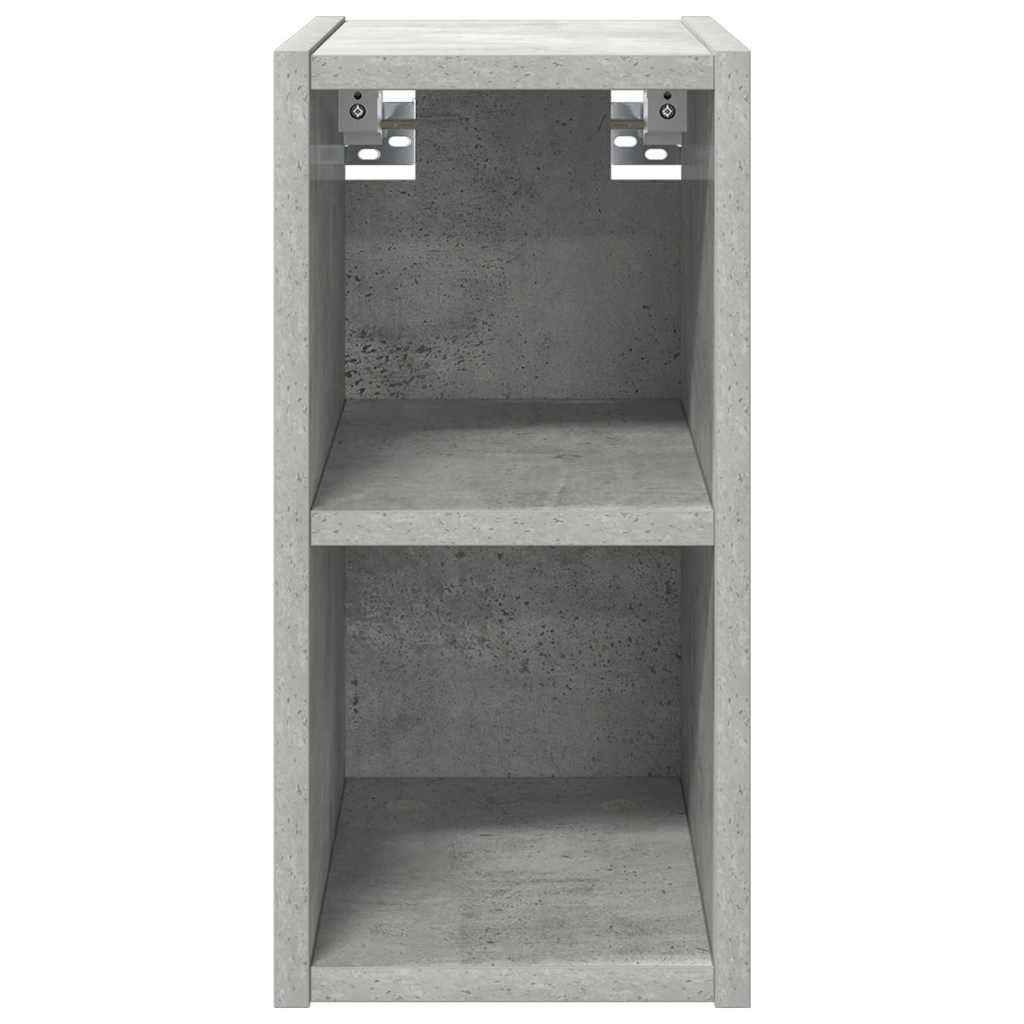 Függő szekrény Beton Szürke 20 x 29,5 x 40 cm Szerelt Fa