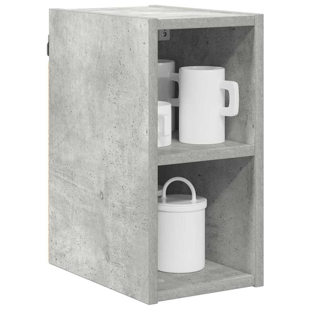 Függő szekrény Beton Szürke 20 x 29,5 x 40 cm Szerelt Fa