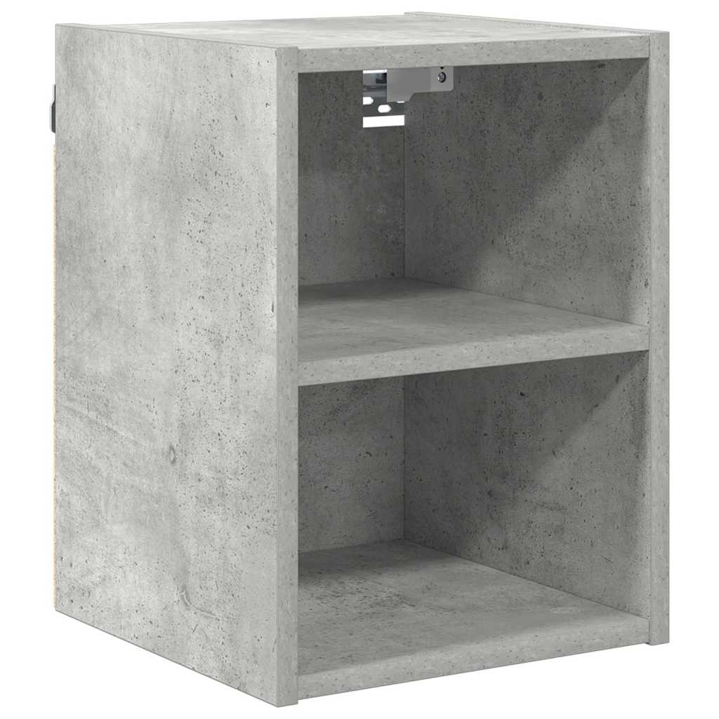 Függő szekrény Beton Szürke 30 x 29,5 x 40 cm Szerelt Fa