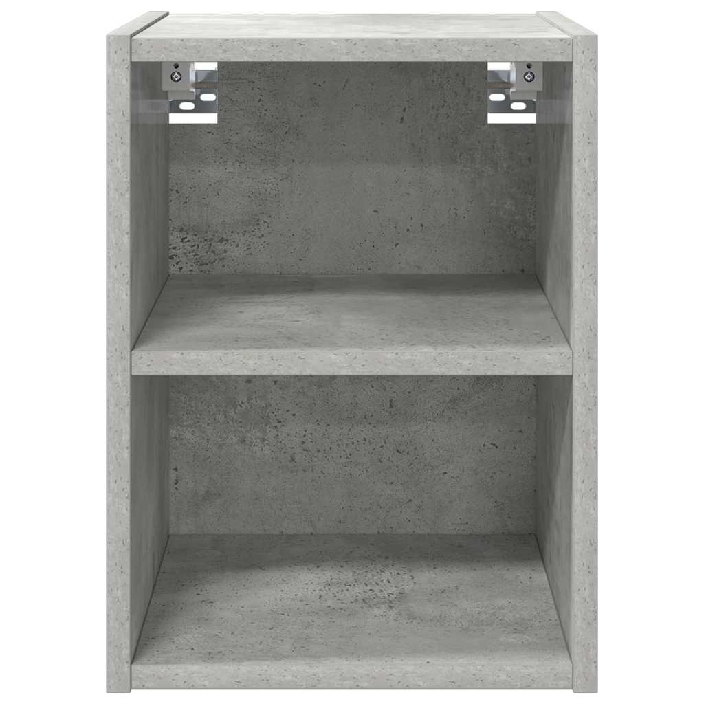 Függő szekrény Beton Szürke 30 x 29,5 x 40 cm Szerelt Fa
