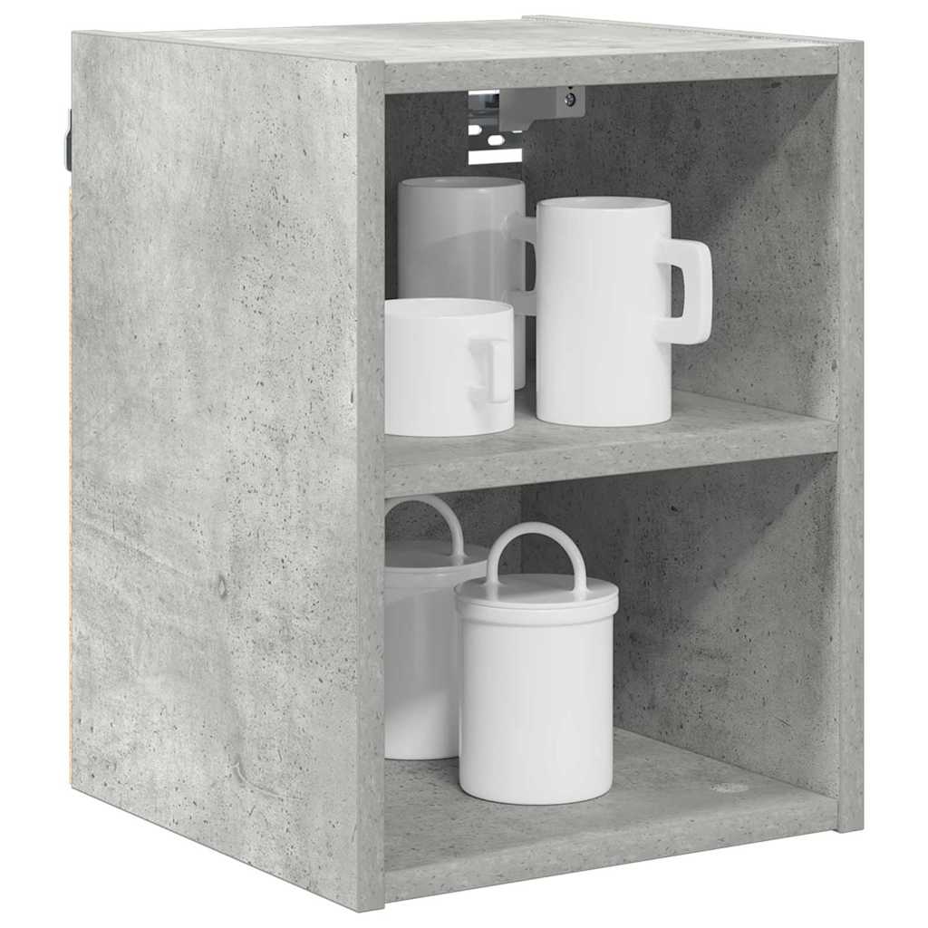 Függő szekrény Beton Szürke 30 x 29,5 x 40 cm Szerelt Fa