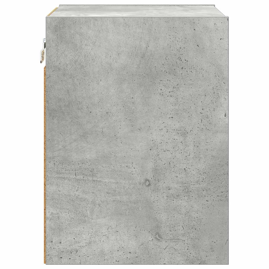 Függő szekrény Beton Szürke 30 x 29,5 x 40 cm Szerelt Fa