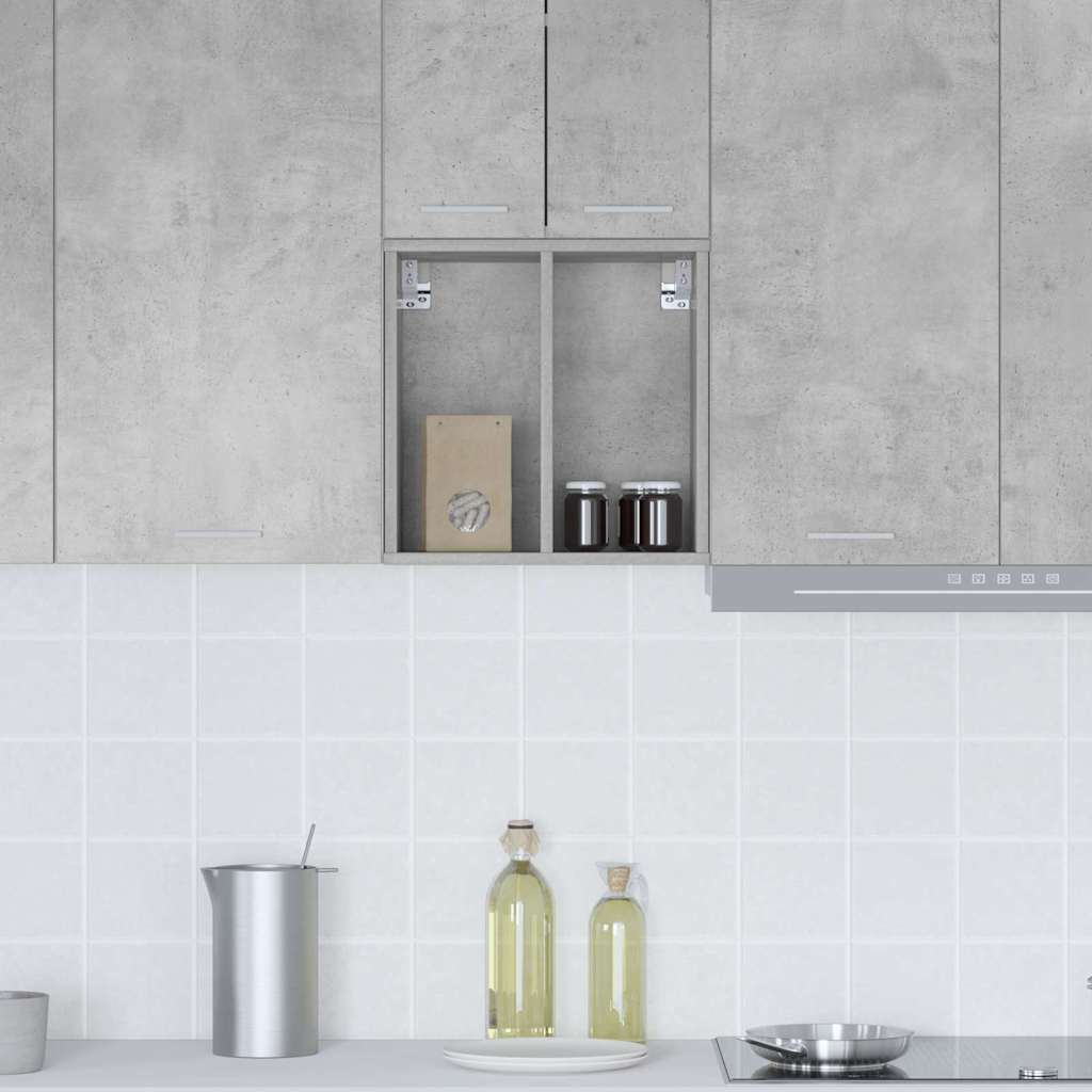Függő szekrény Beton Szürke 40 x 29,5 x 40 cm Szerelt Fa