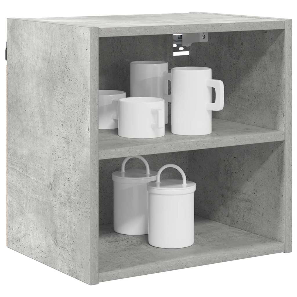 Függő szekrény Beton Szürke 40 x 29,5 x 40 cm Szerelt Fa