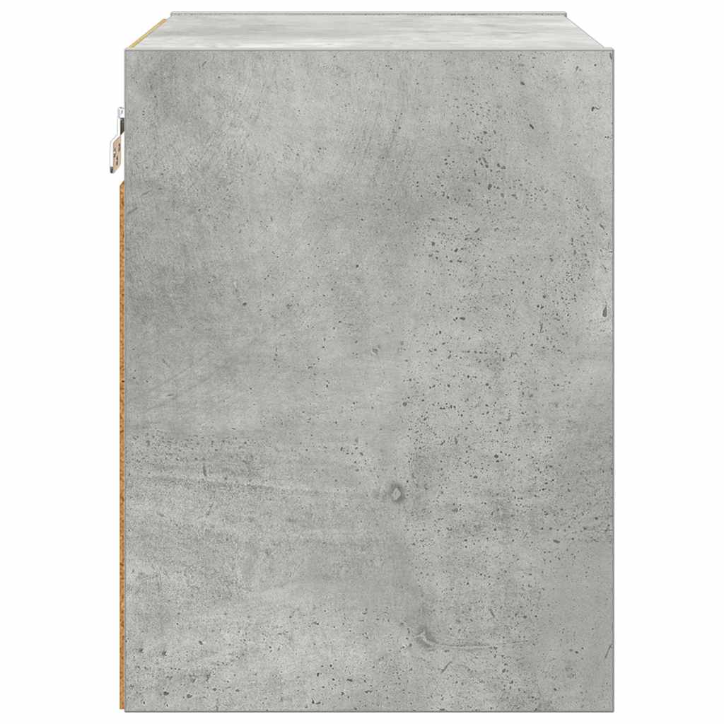 Függő szekrény Beton Szürke 40 x 29,5 x 40 cm Szerelt Fa