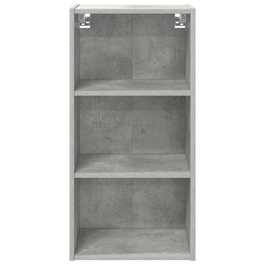 Függő szekrény Beton Szürke 40 x 29,5 x 80 cm Szerelt Fa