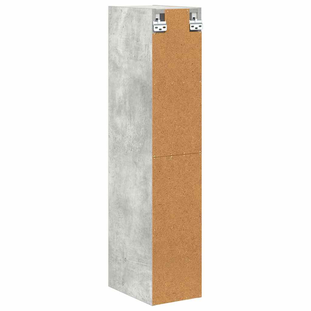 Függő szekrény Beton Szürke 20 x 29,5 x 100 cm Faanyag