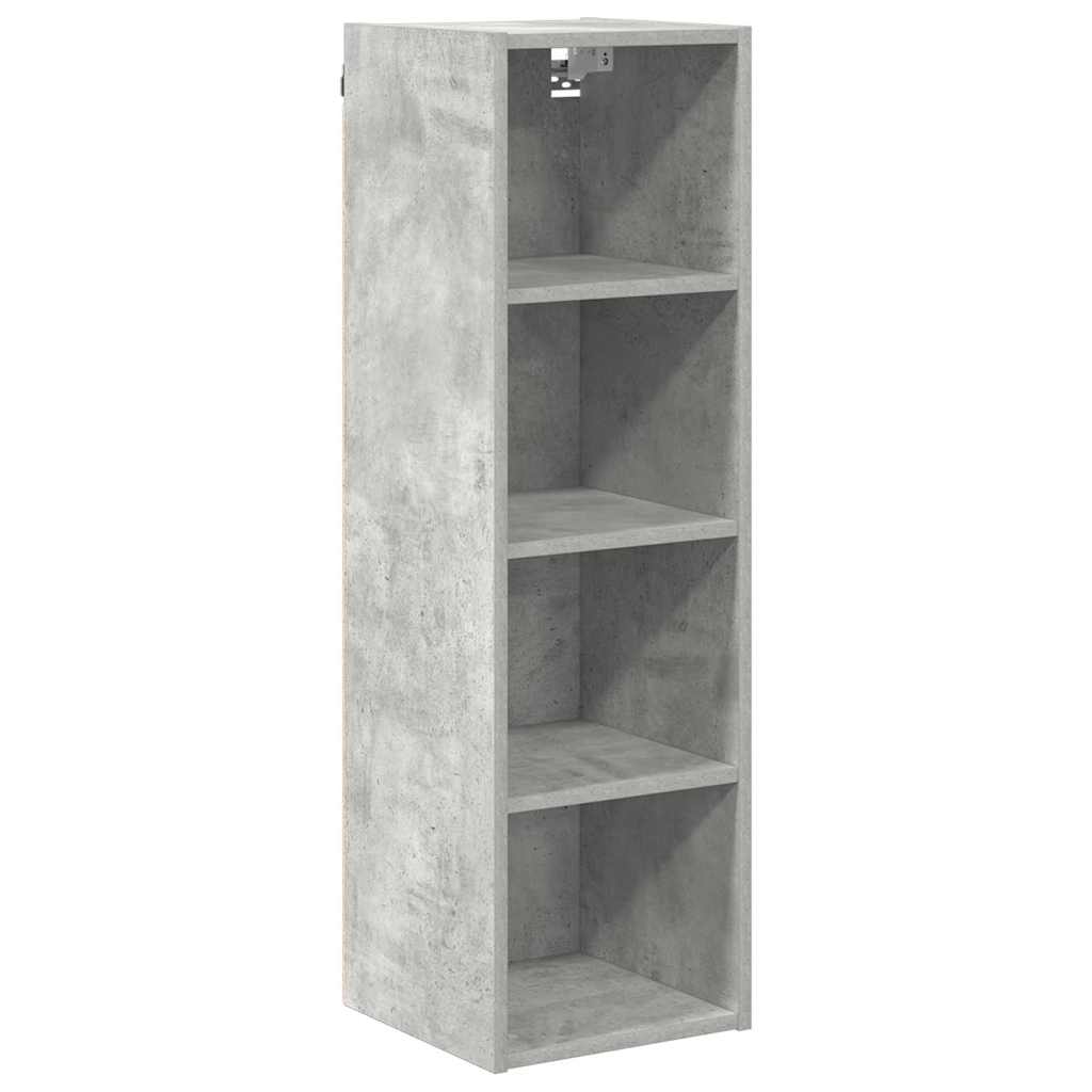 Függő szekrény Beton Szürke 30 x 29,5 x 100 cm Faanyag