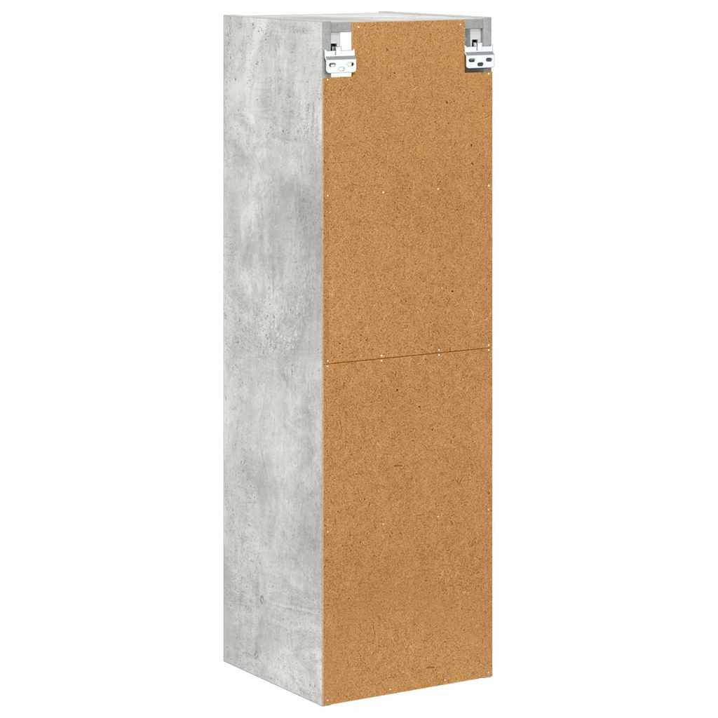 Függő szekrény Beton Szürke 30 x 29,5 x 100 cm Faanyag