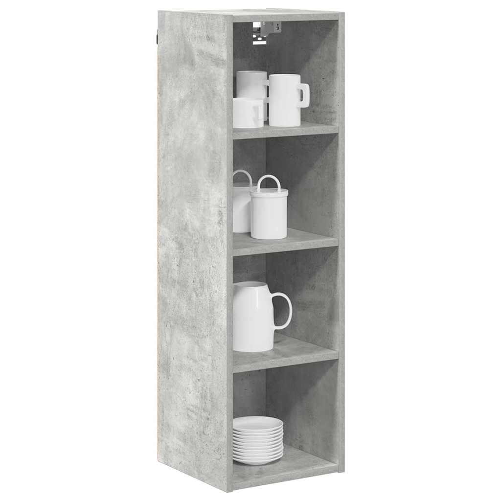 Függő szekrény Beton Szürke 30 x 29,5 x 100 cm Faanyag