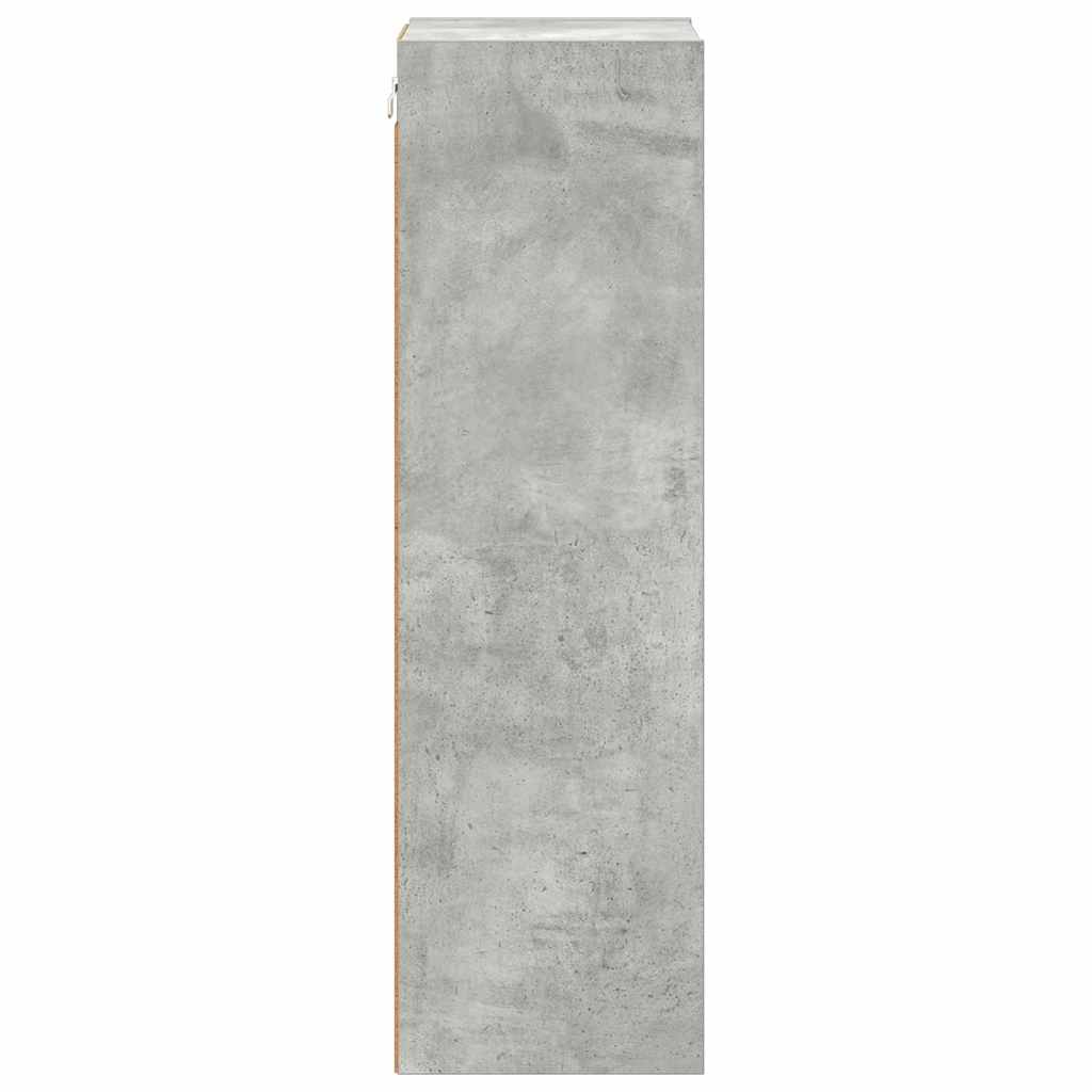 Függő szekrény Beton Szürke 30 x 29,5 x 100 cm Faanyag