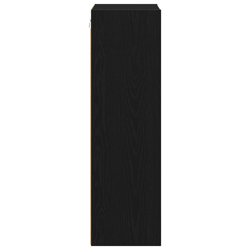 Függő szekrény Fekete tölgy 40 x 29,5 x 100 cm Szerelt Fa