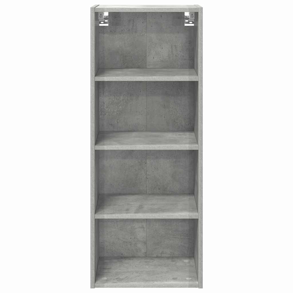 Függő szekrény Beton Szürke 40 x 29,5 x 100 cm Szerelt Fa