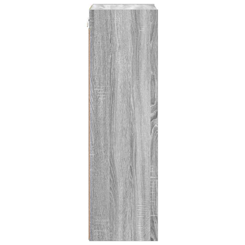 Függő szekrény Szürke Sonoma 40 x 29,5 x 100 cm Szerelt Fa