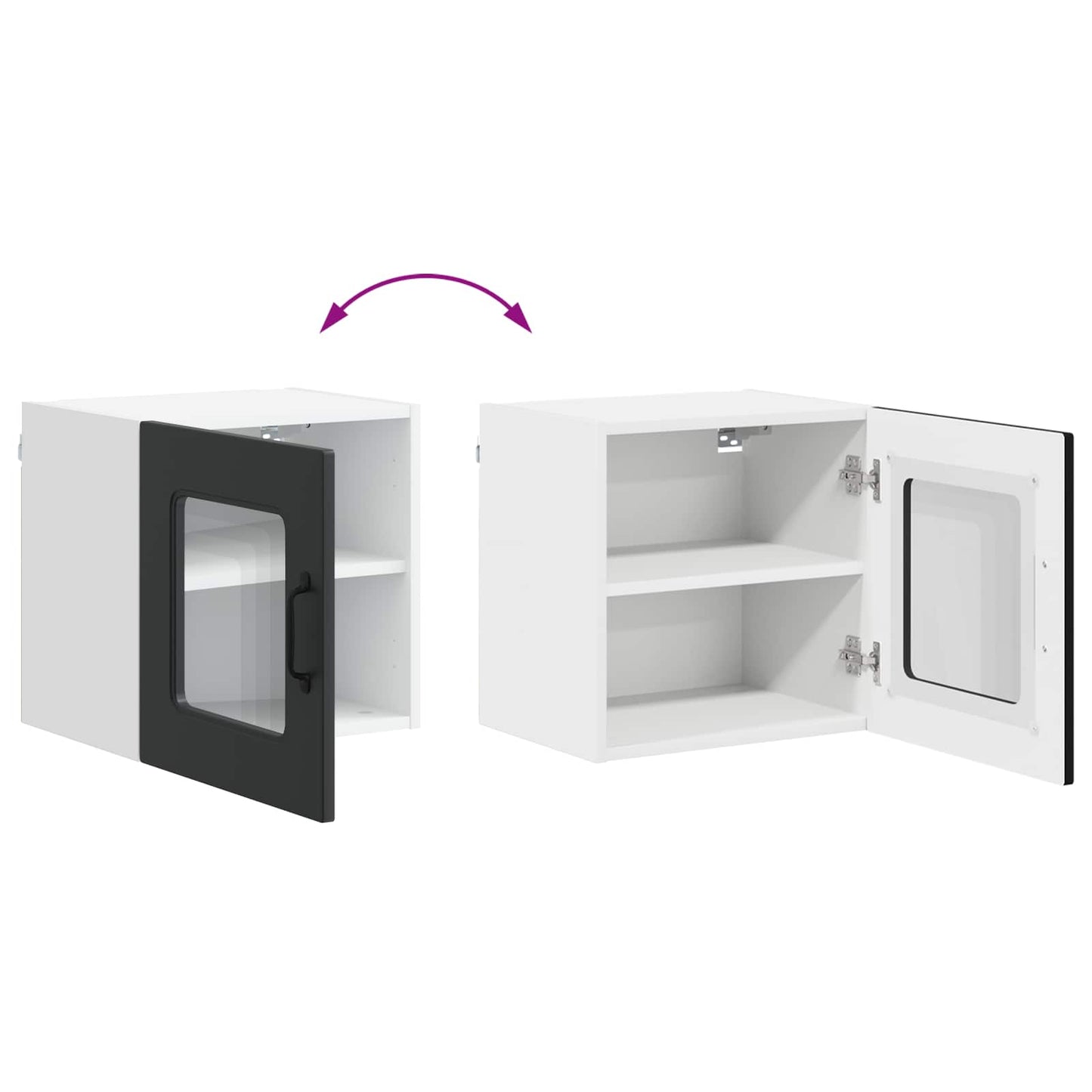 Mosogatógép panel Kalmar Fekete 40 x 31 x 40 cm Faanyag
