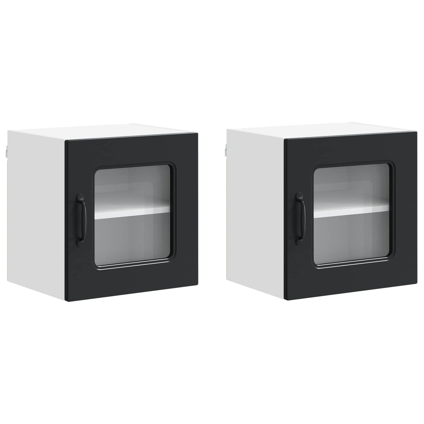 Mosogatógép panel Kalmar 2 pcs Fekete Szerelt Fa