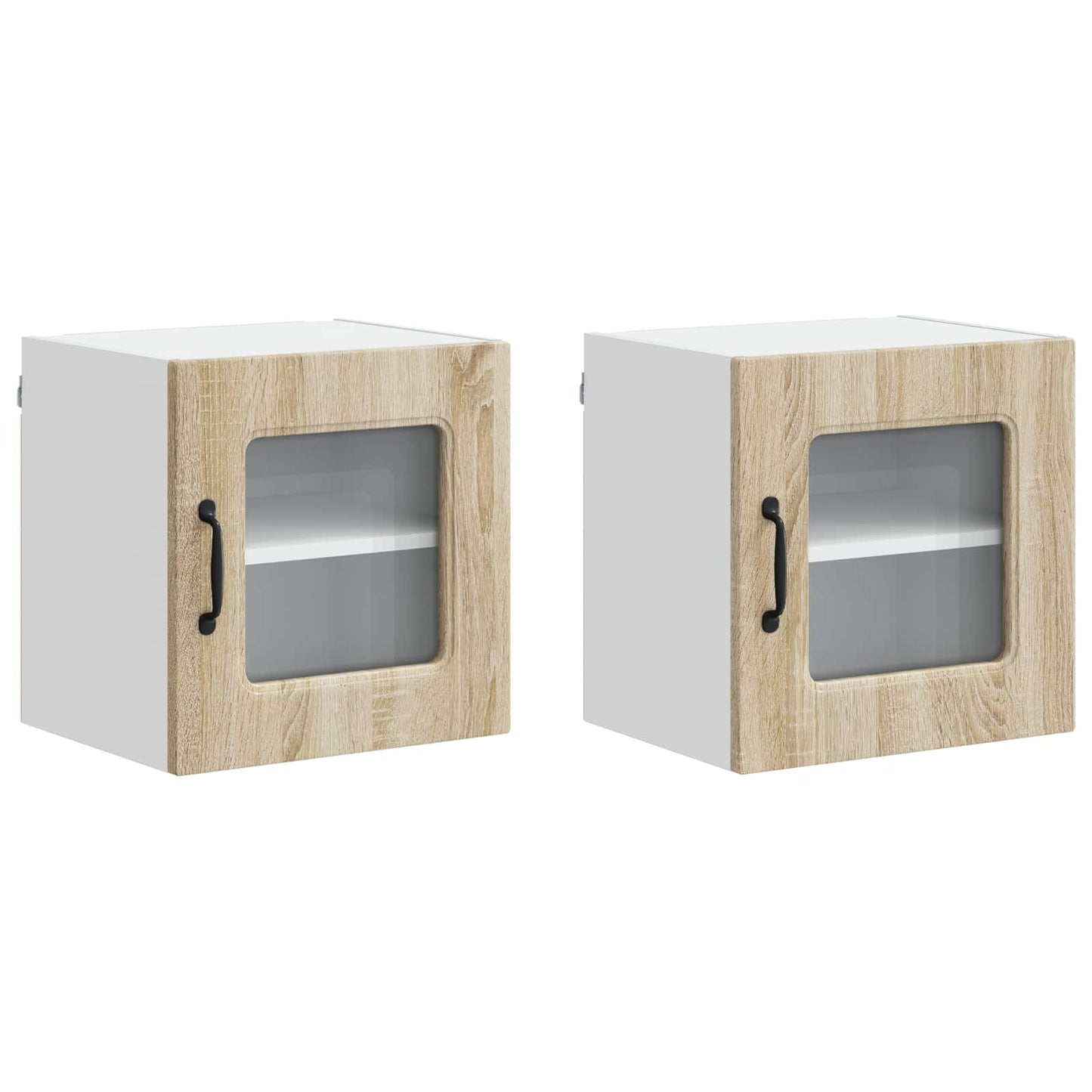 Mosogatógép panel Kalmar 2 pcs Sonoma tölgy Szerelt Fa