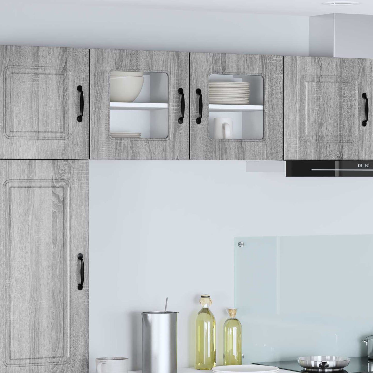 Mosogatógép panel Kalmar 2 pcs Szürke Sonoma 40 x 31 x 40 cm