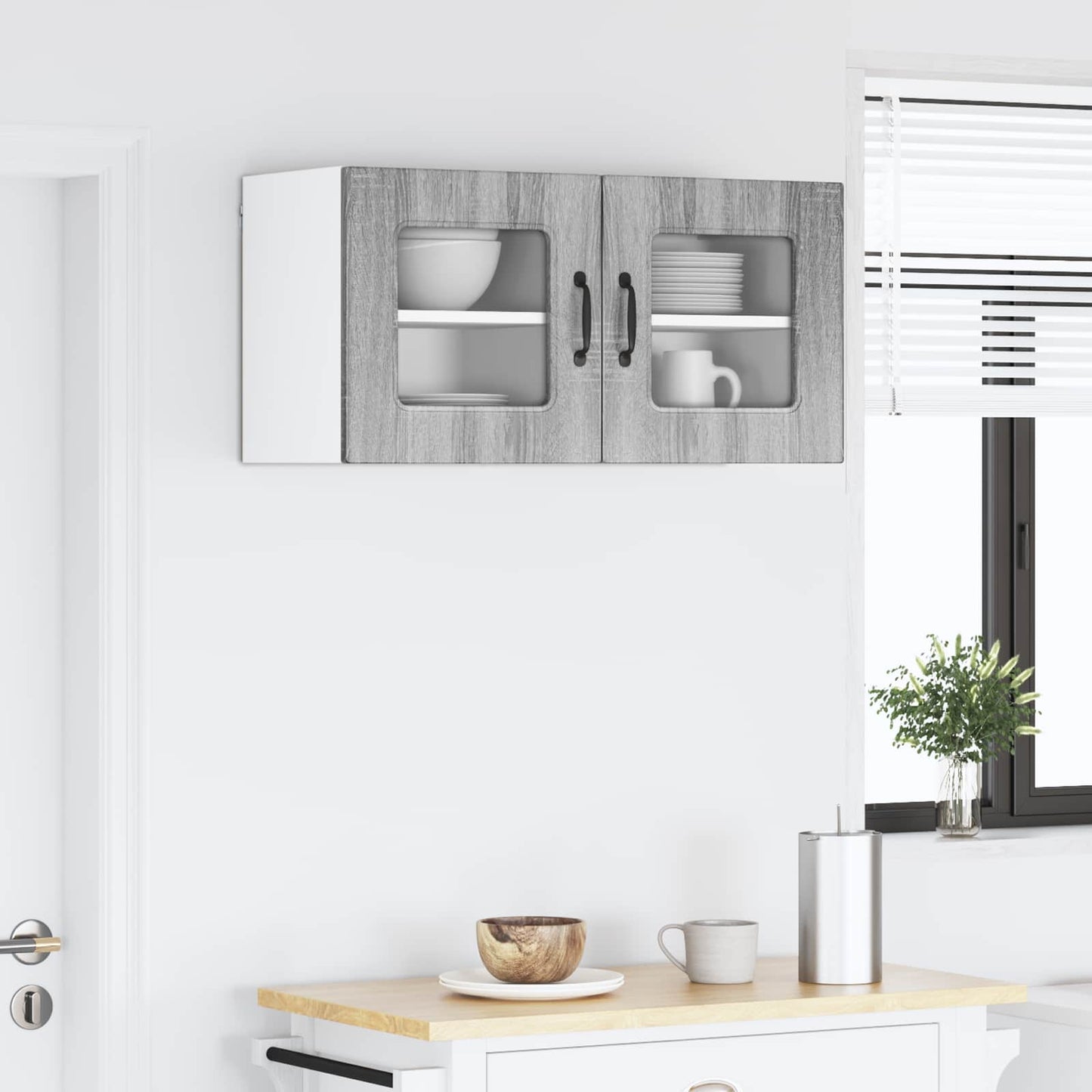Mosogatógép panel Kalmar 2 pcs Szürke Sonoma 40 x 31 x 40 cm