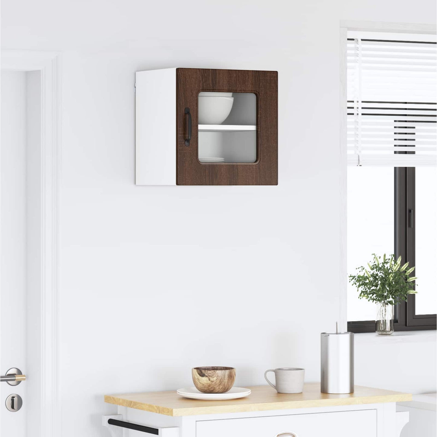 Mosogatógép panel Kalmar Barna Tölgy 40 x 31 x 40 cm Szerelt Fa