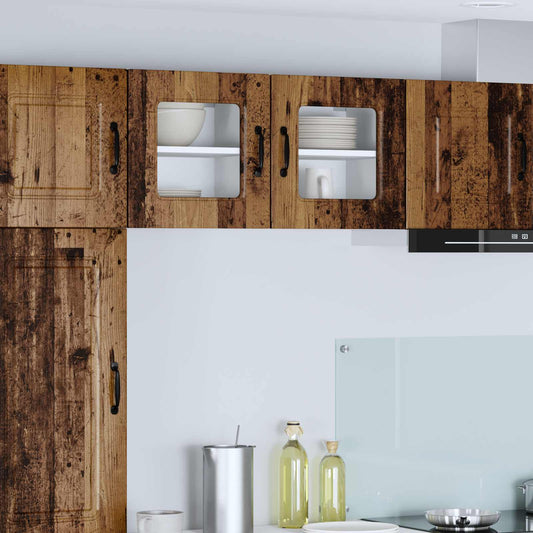 Mosogatógép panel Kalmar 2 pcs Öreg fa 40 x 31 x 40 cm Faanyag