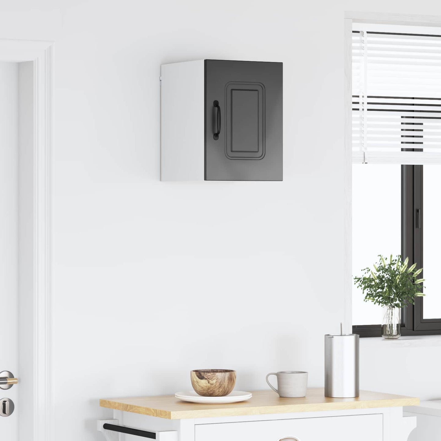 Mosogatógép panel Kalmar Fekete 30 x 31 x 40 cm Faanyag