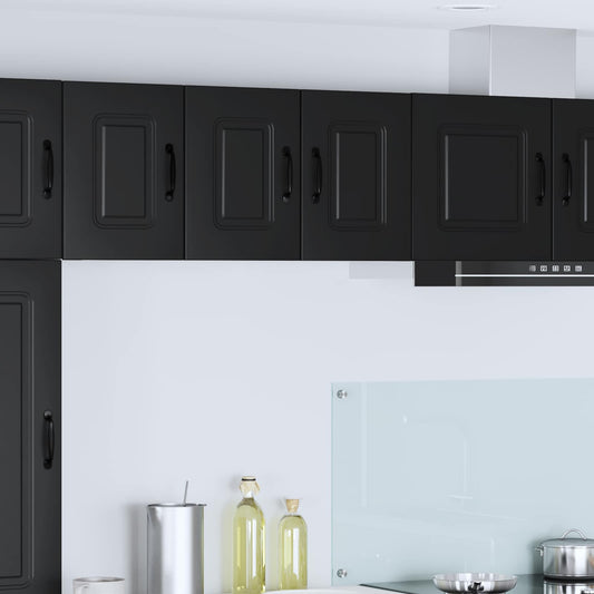 Mosogatógép panel Kalmar 2 pcs Fekete 30 x 31 x 40 cm Faanyag