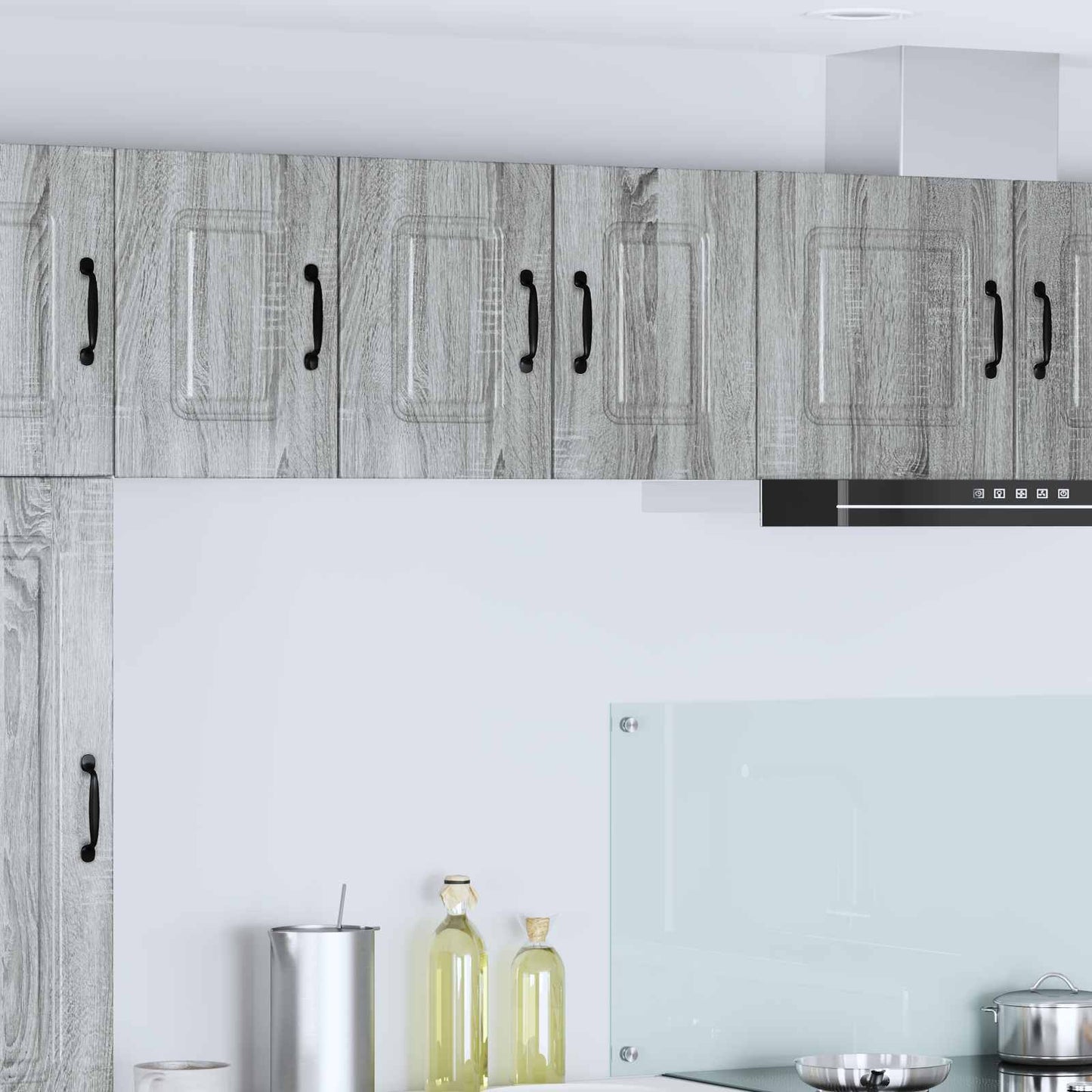Mosogatógép panel Kalmar 2 pcs Szürke Sonoma 30 x 31 x 40 cm