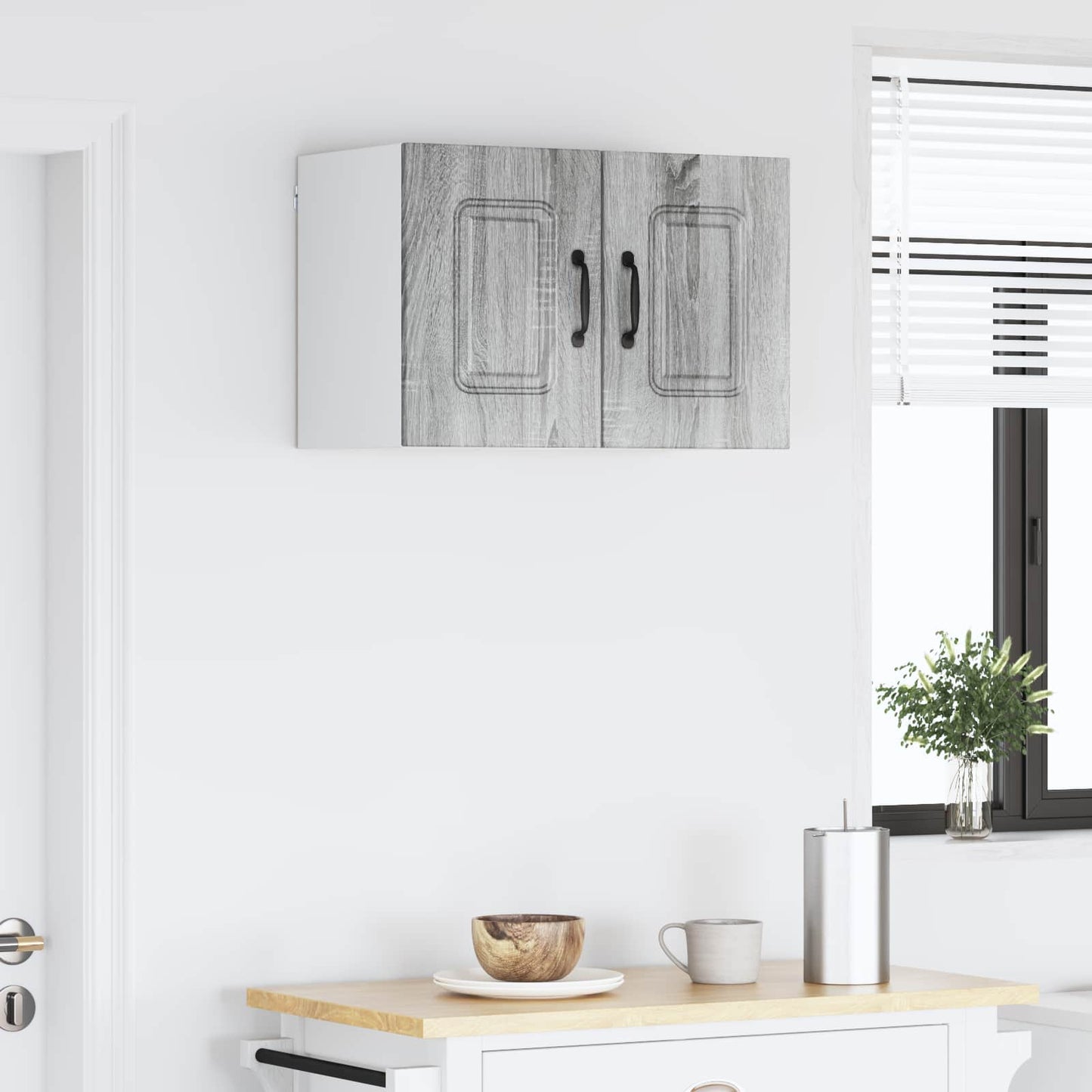 Mosogatógép panel Kalmar 2 pcs Szürke Sonoma 30 x 31 x 40 cm