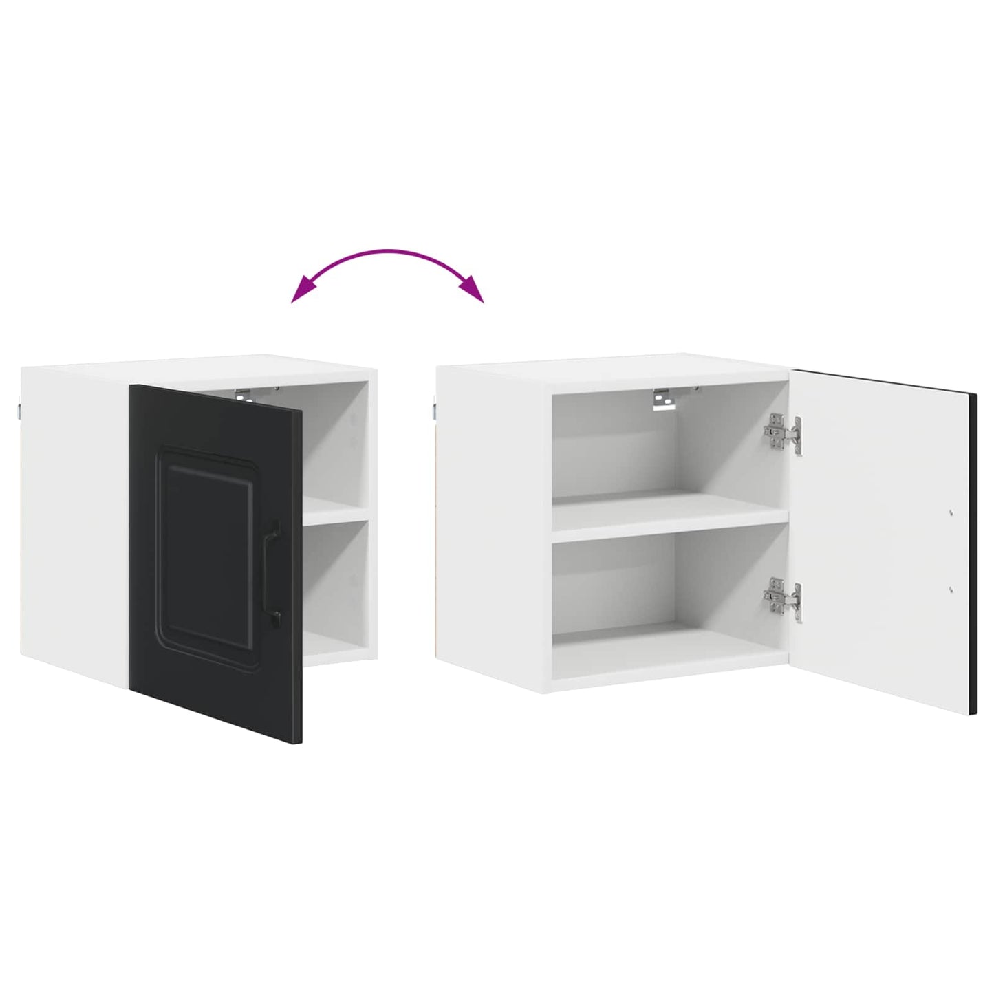 Mosogatógép panel Kalmar Fekete 40 x 31 x 40 cm Szerelt Fa