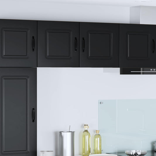 Mosogatógép panel Kalmar 2 pcs Fekete 40 x 31 x 40 cm Faanyag