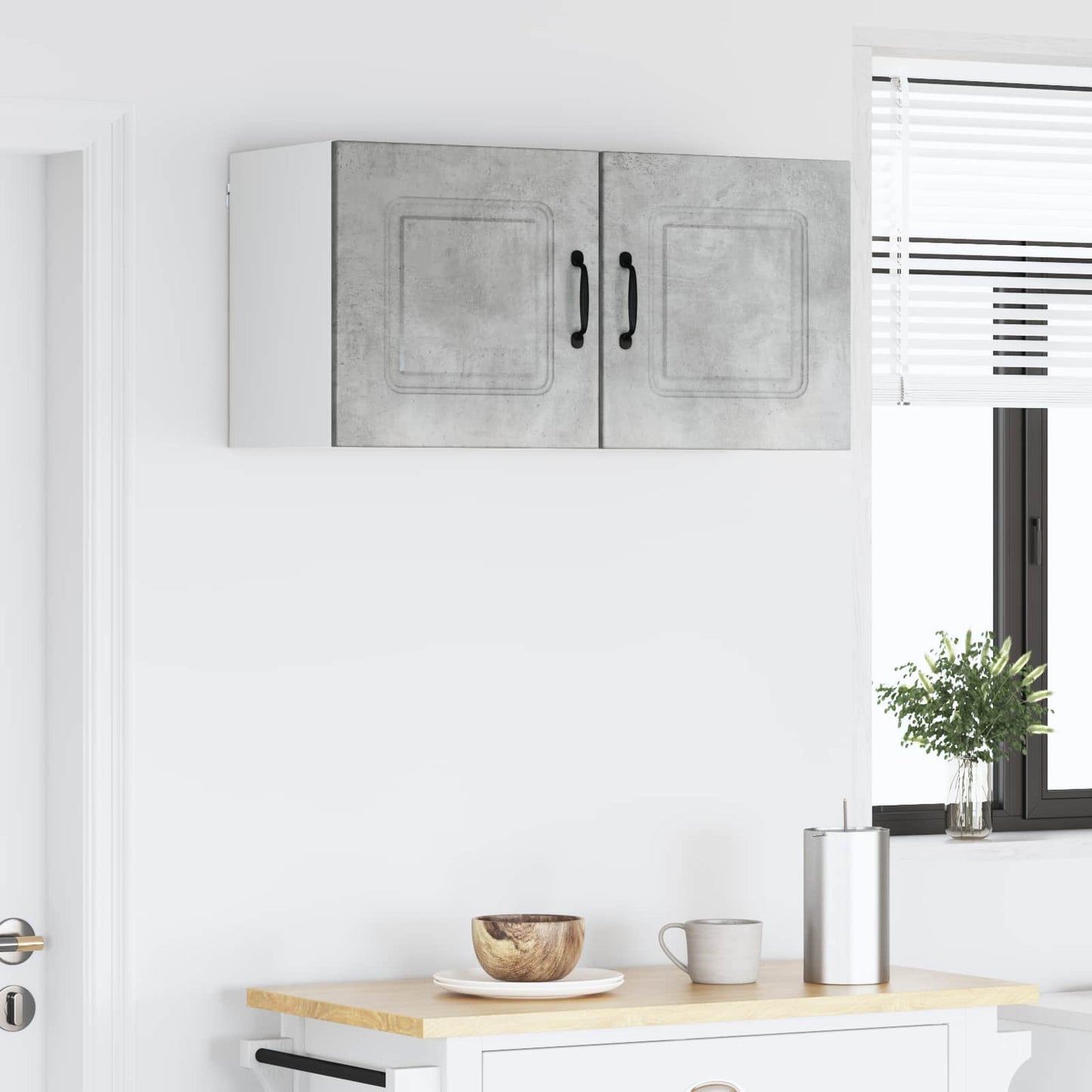 Mosogatógép panel Kalmar 2 pcs Beton Szürke Szerelt Fa
