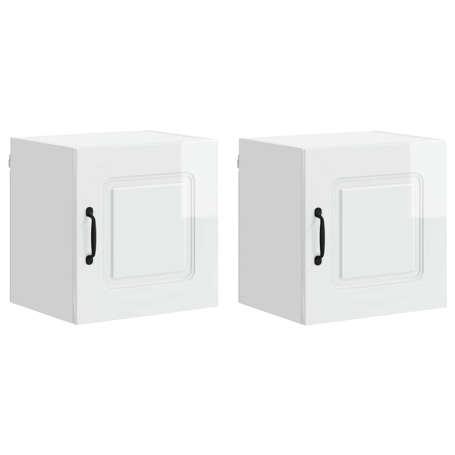 Mosogatógép panel Kalmar 2 pcs Magas Fényű Fehér Szerelt Fa