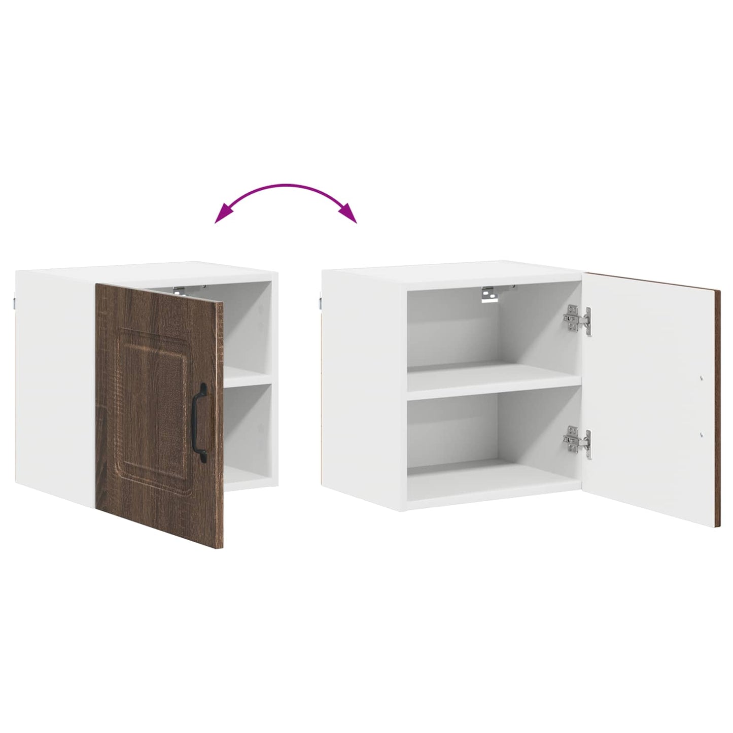 Mosogatógép panel Kalmar Barna Tölgy 40 x 31 x 40 cm Szerelt Fa