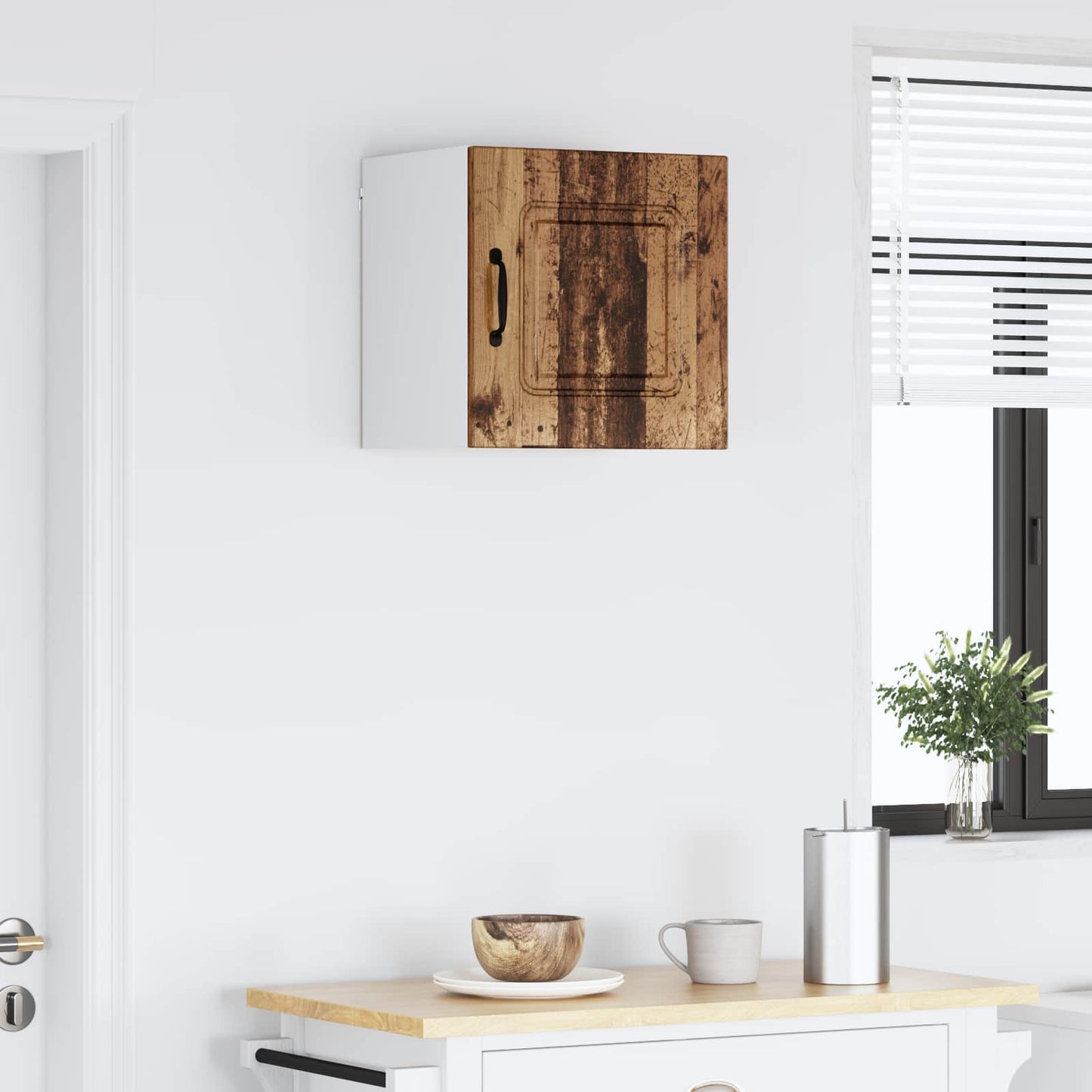 Mosogatógép panel Kalmar Öreg fa 40 x 31 x 40 cm Szerelt Fa