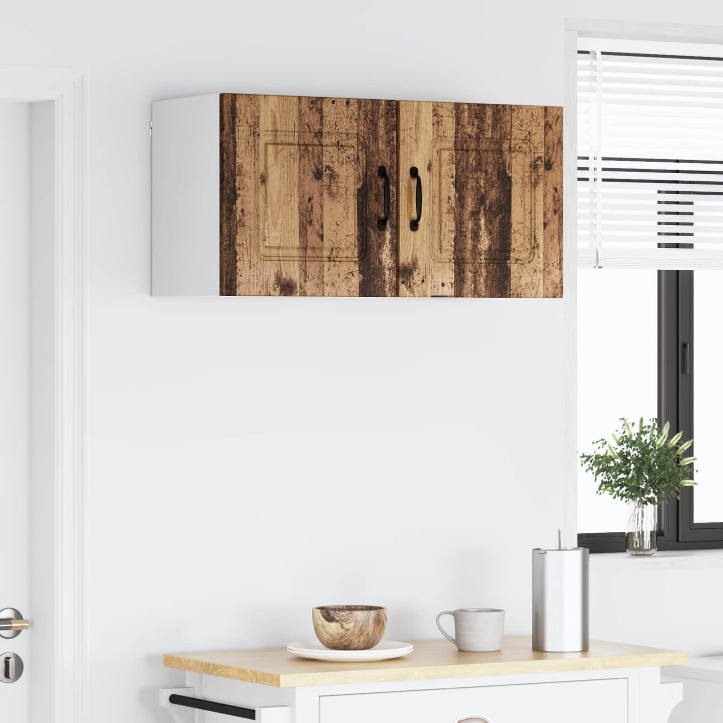 Mosogatógép panel Kalmar 2 pcs Öreg fa Szerelt Fa