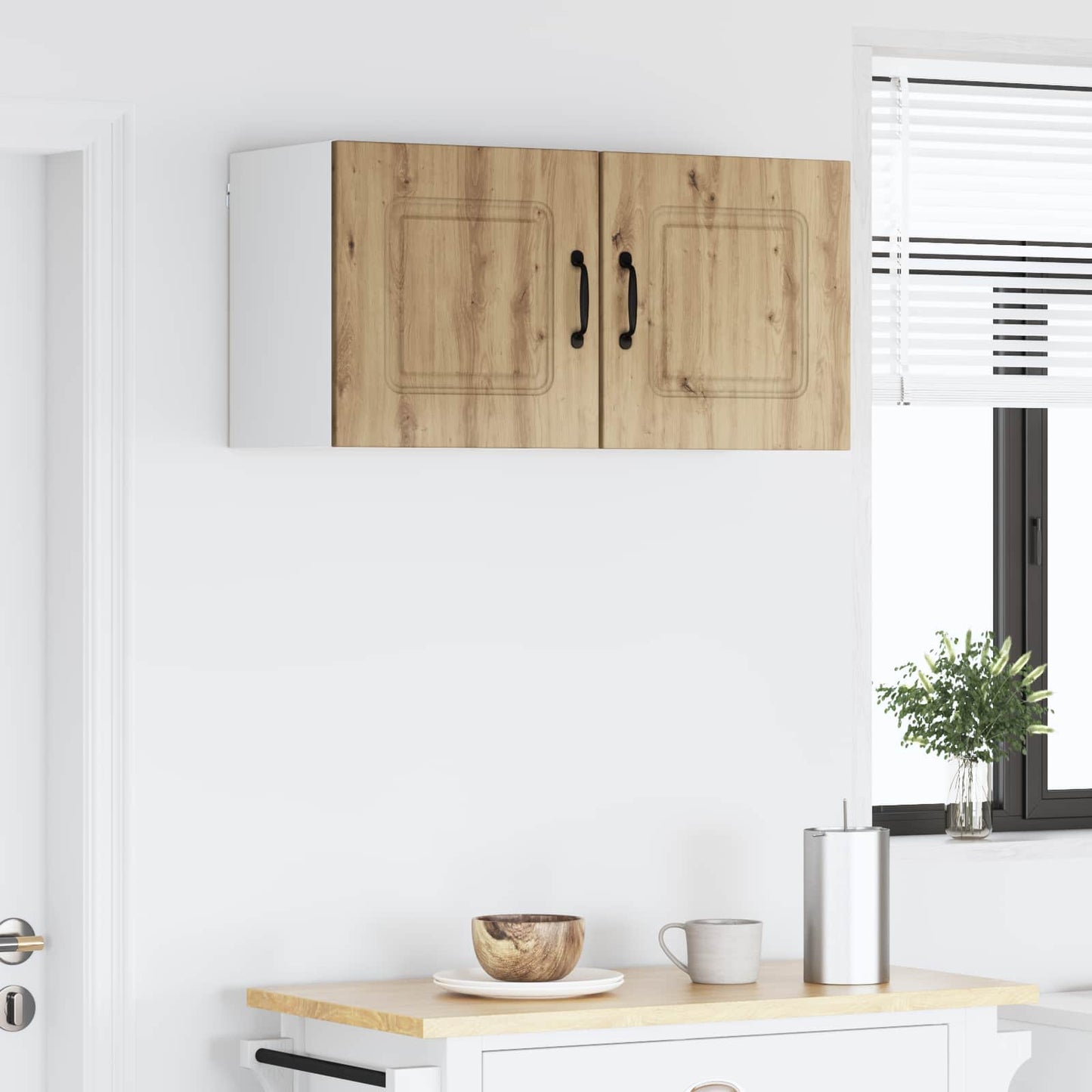 Mosogatógép panel Kalmar 2 pcs Artisan tölgy Szerelt Fa
