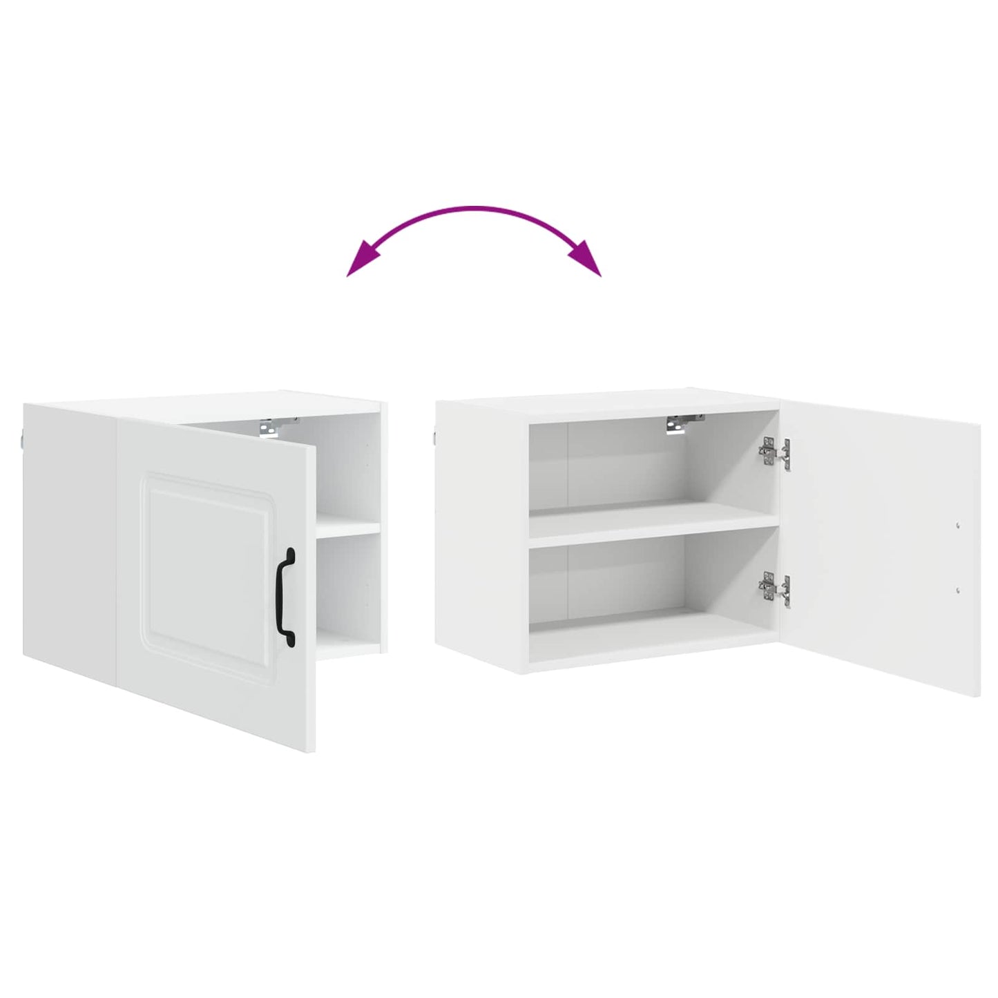 Mosogatógép panel Kalmar Fehér 50 x 31 x 40 cm Szerelt Fa