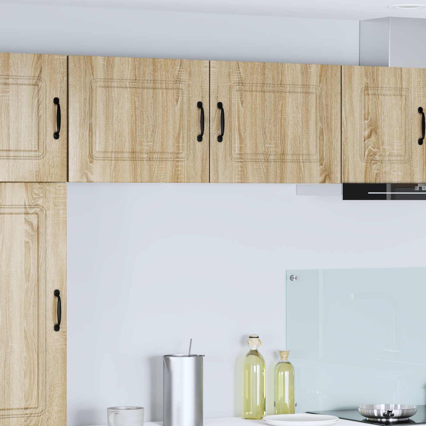 Mosogatógép panel Kalmar 2 pcs Sonoma tölgy Szerelt Fa
