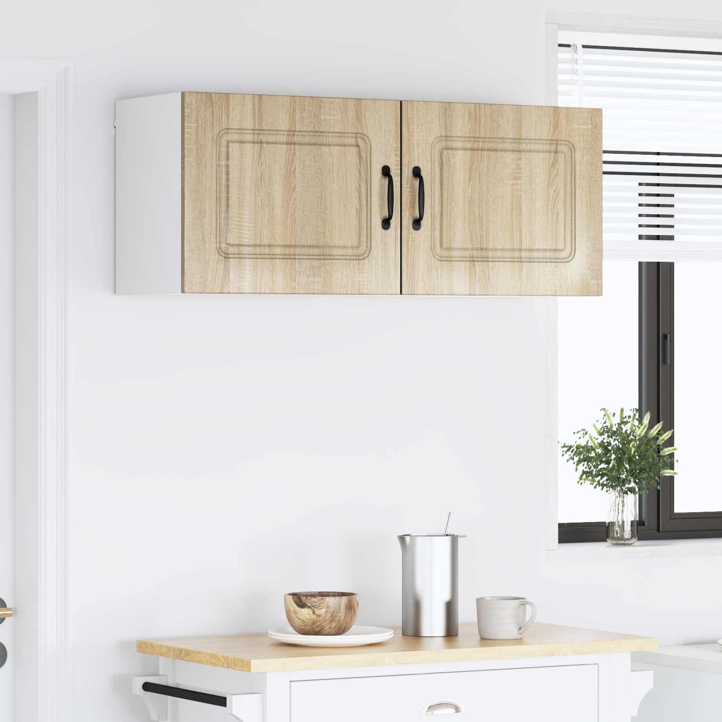 Mosogatógép panel Kalmar 2 pcs Sonoma tölgy Szerelt Fa