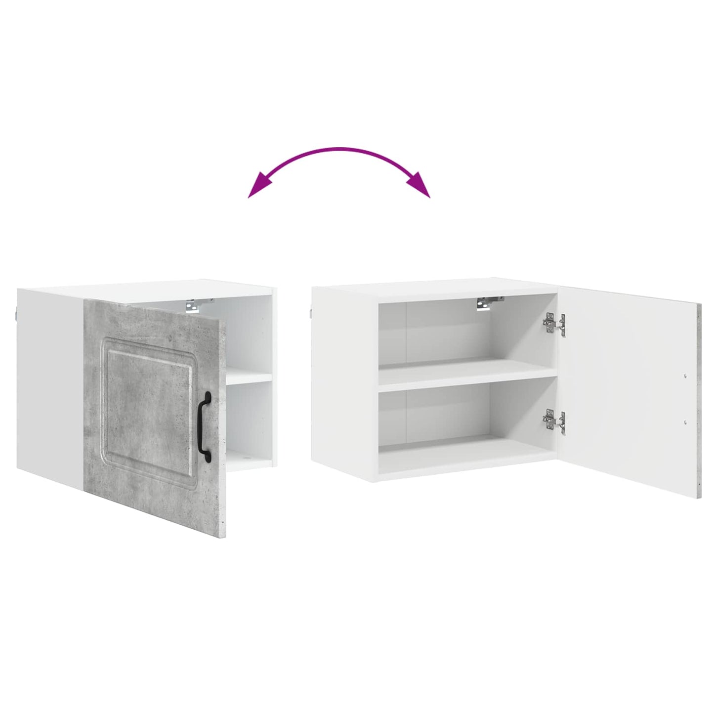 Mosogatógép panel Kalmar Beton Szürke 50 x 31 x 40 cm