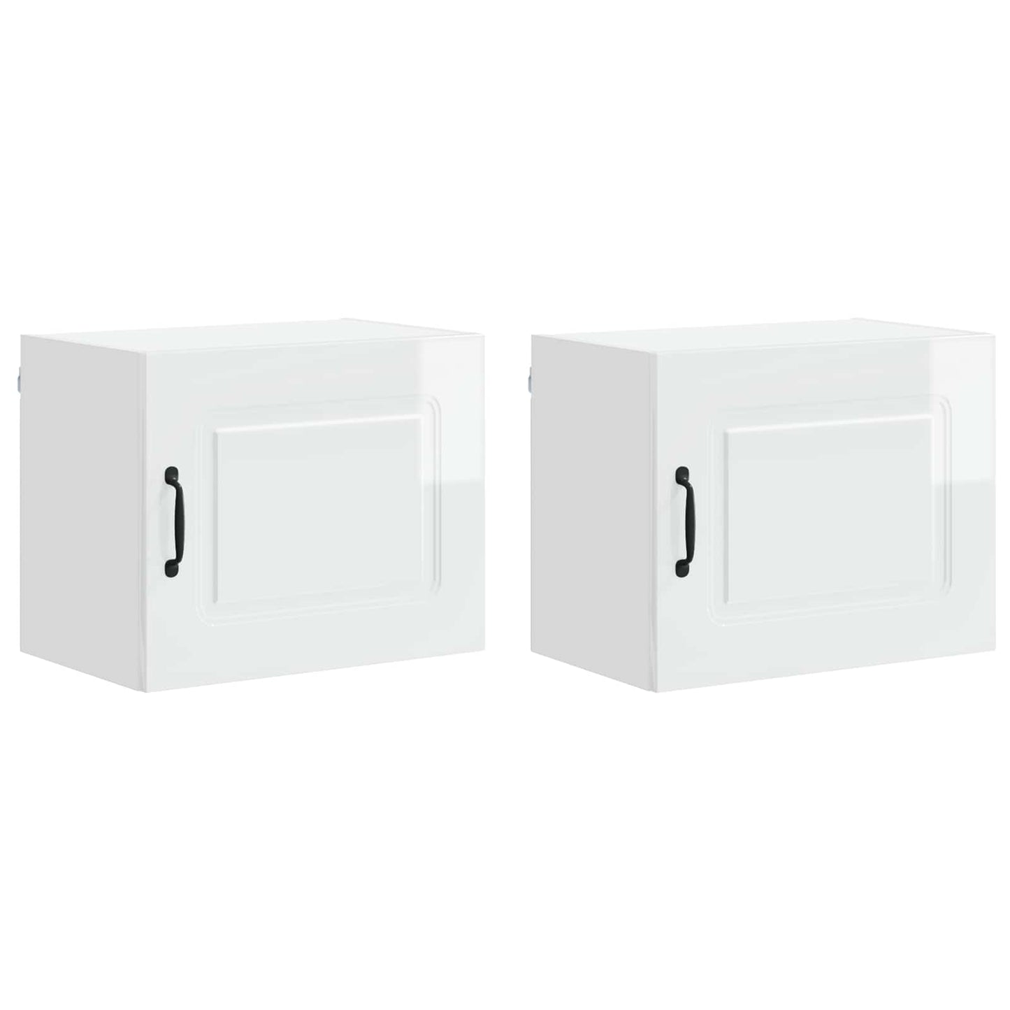 Mosogatógép panel Kalmar 2 pcs Magas Fényű Fehér Szerelt Fa