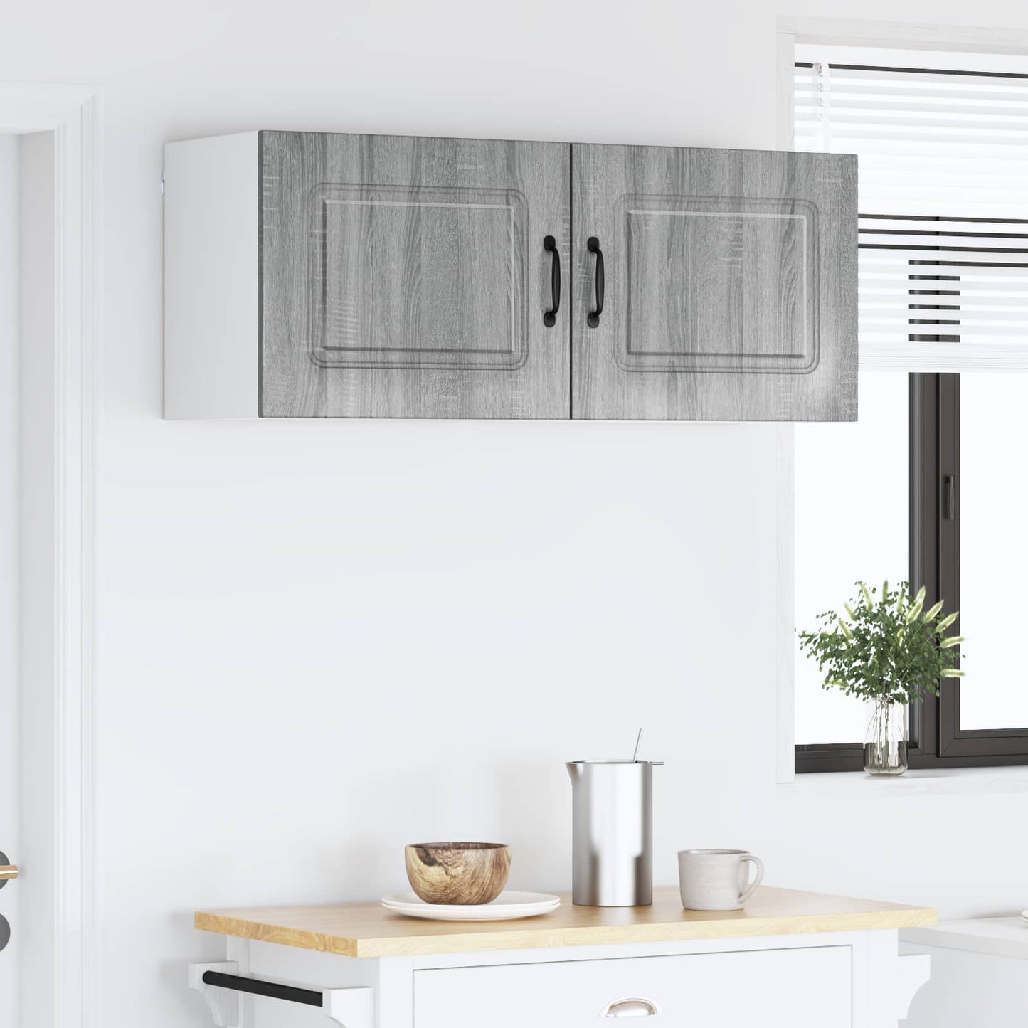 Mosogatógép panel Kalmar 2 pcs Szürke Sonoma Szerelt Fa